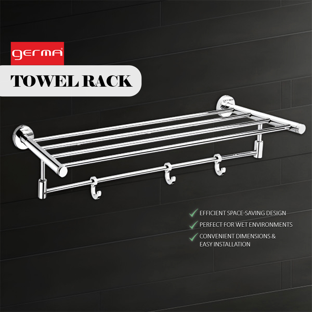 Upgrade Your Bathroom with Germa Towel Racks: A Perfect Blend of Elegance and Functionality